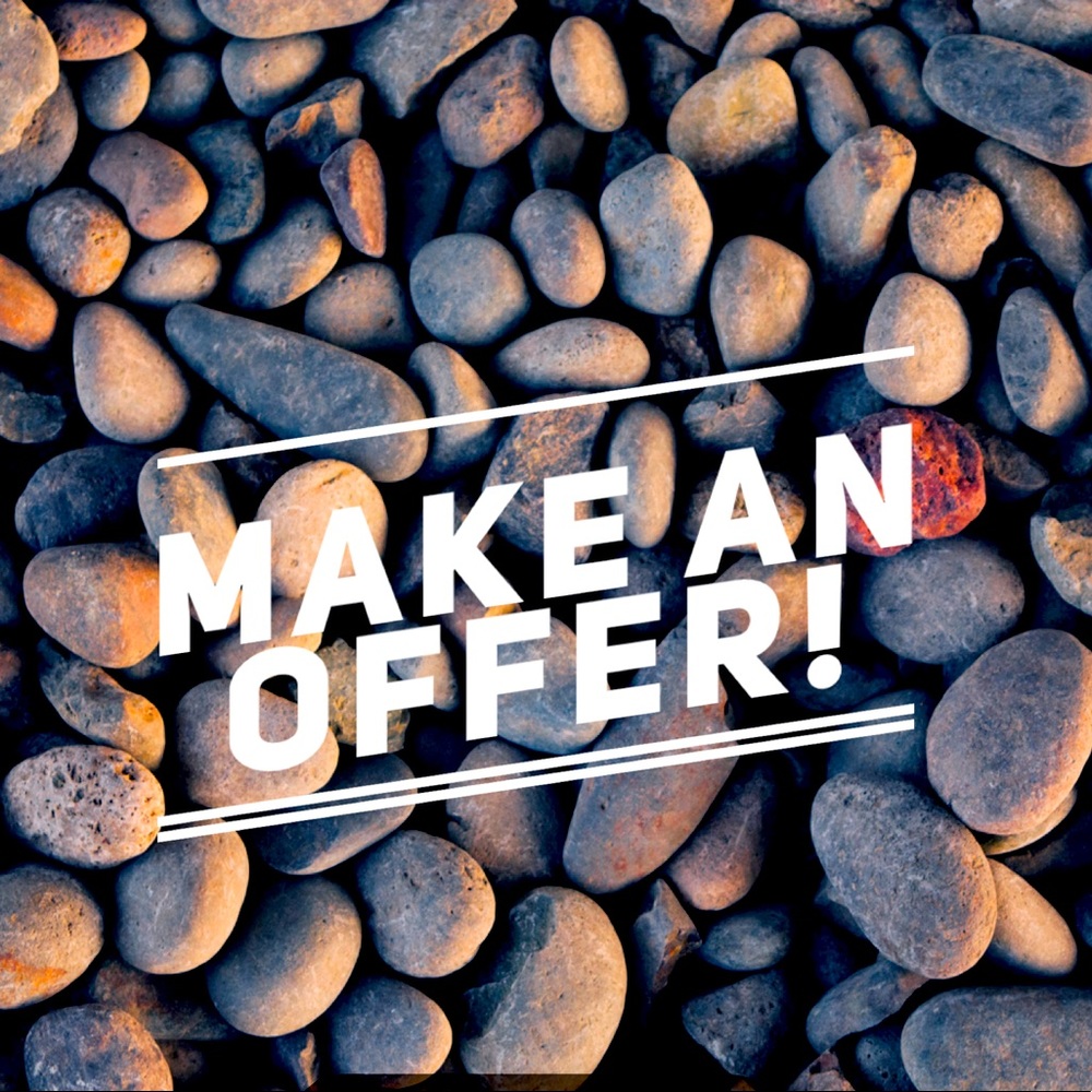 Make an offer on any item!